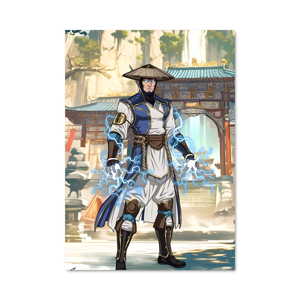 Poster Raiden: Thunder Strike – affiche Mortal kombat